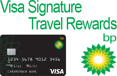 BP Visa Signature Travel Rewards Logo